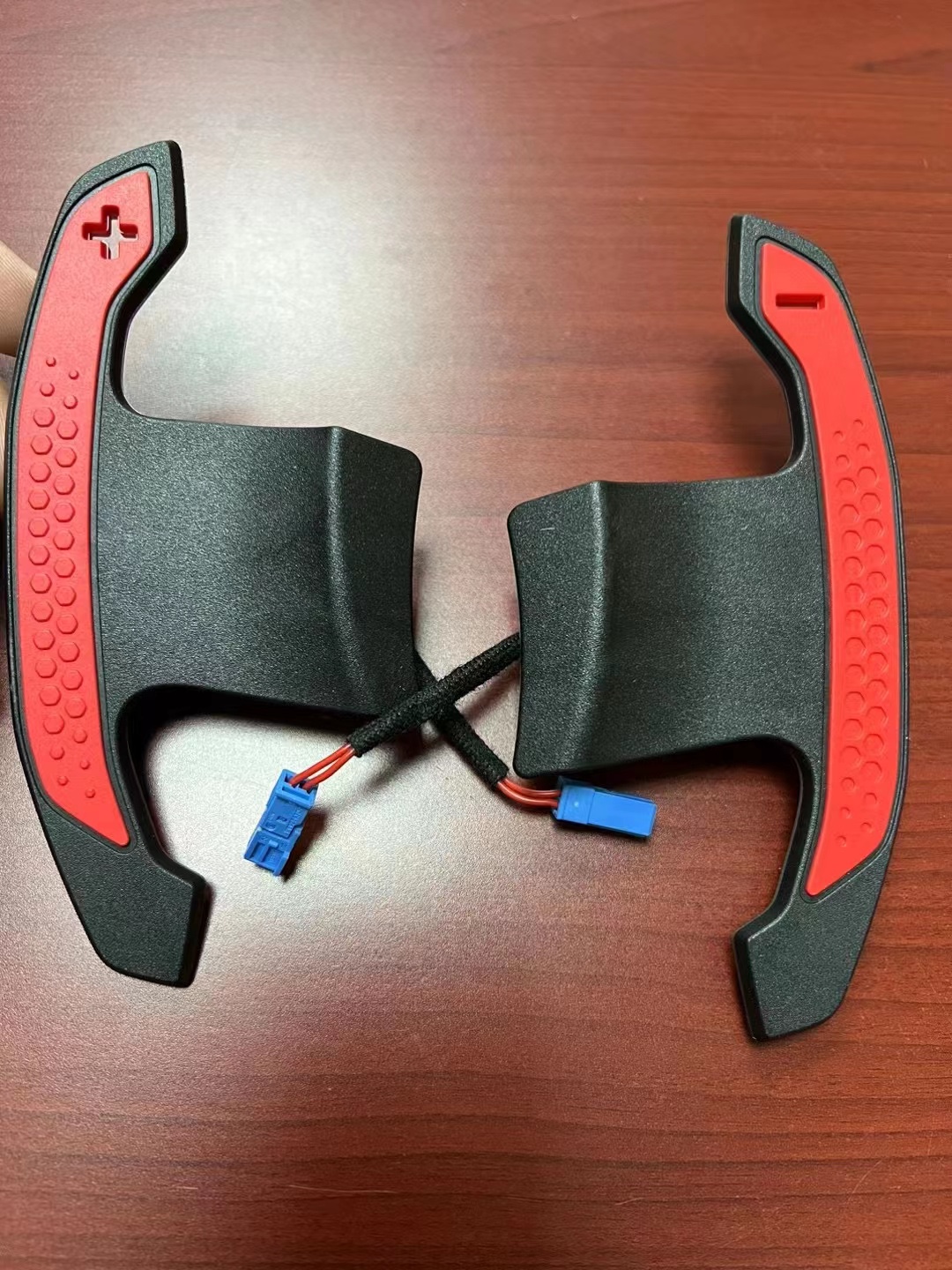 Carbon fiber shift paddles