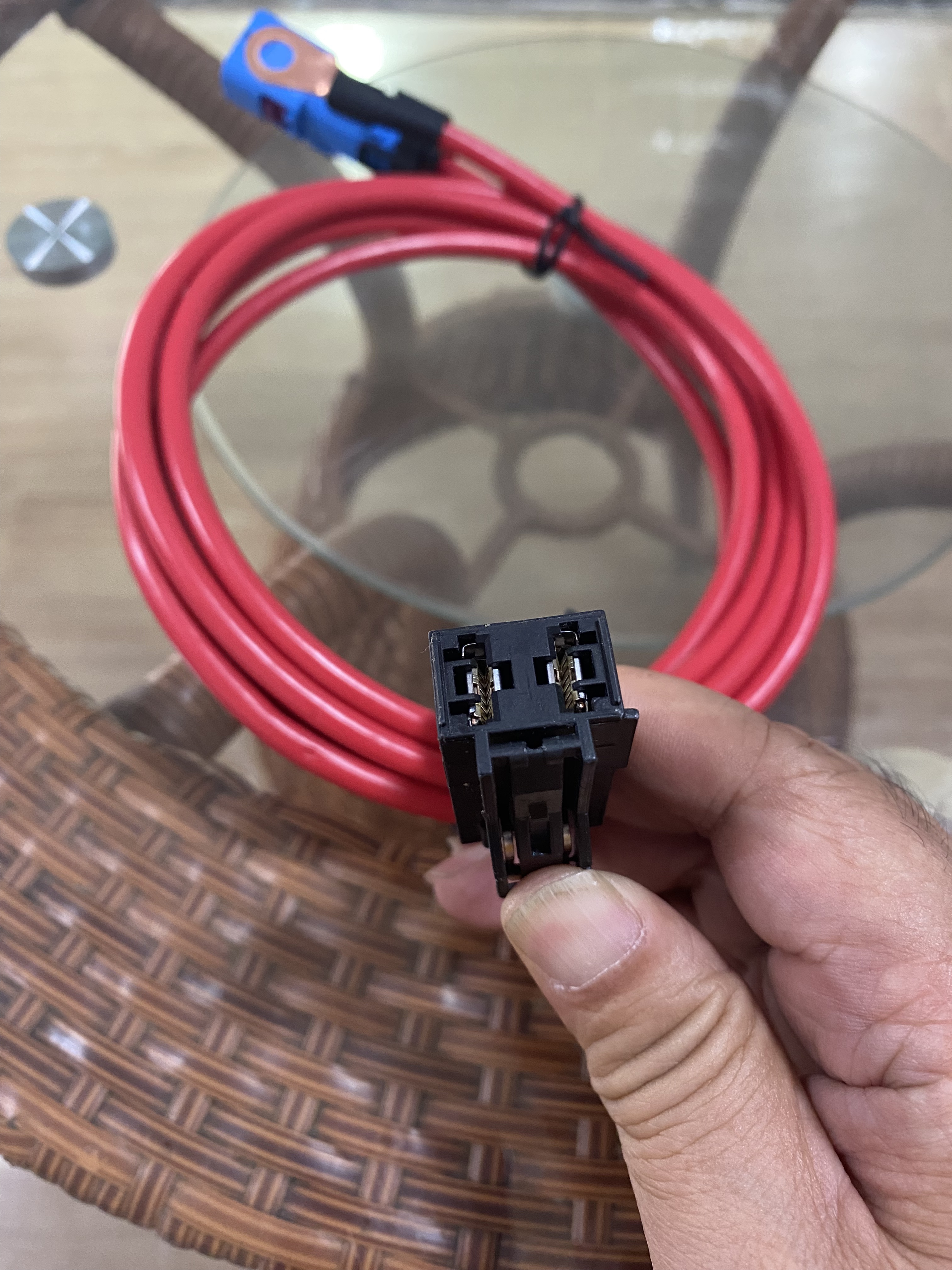 Positive cable