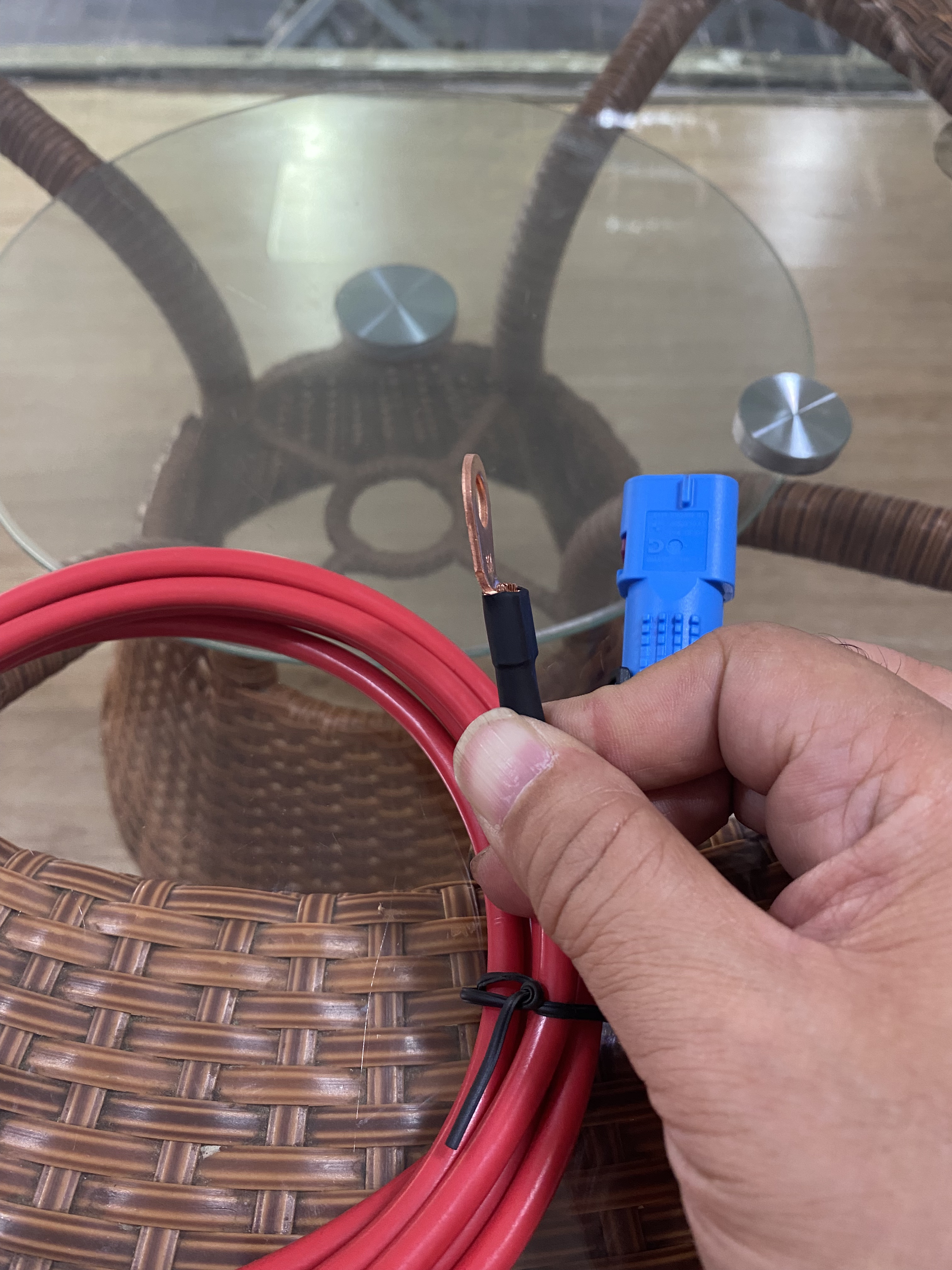 Positive cable
