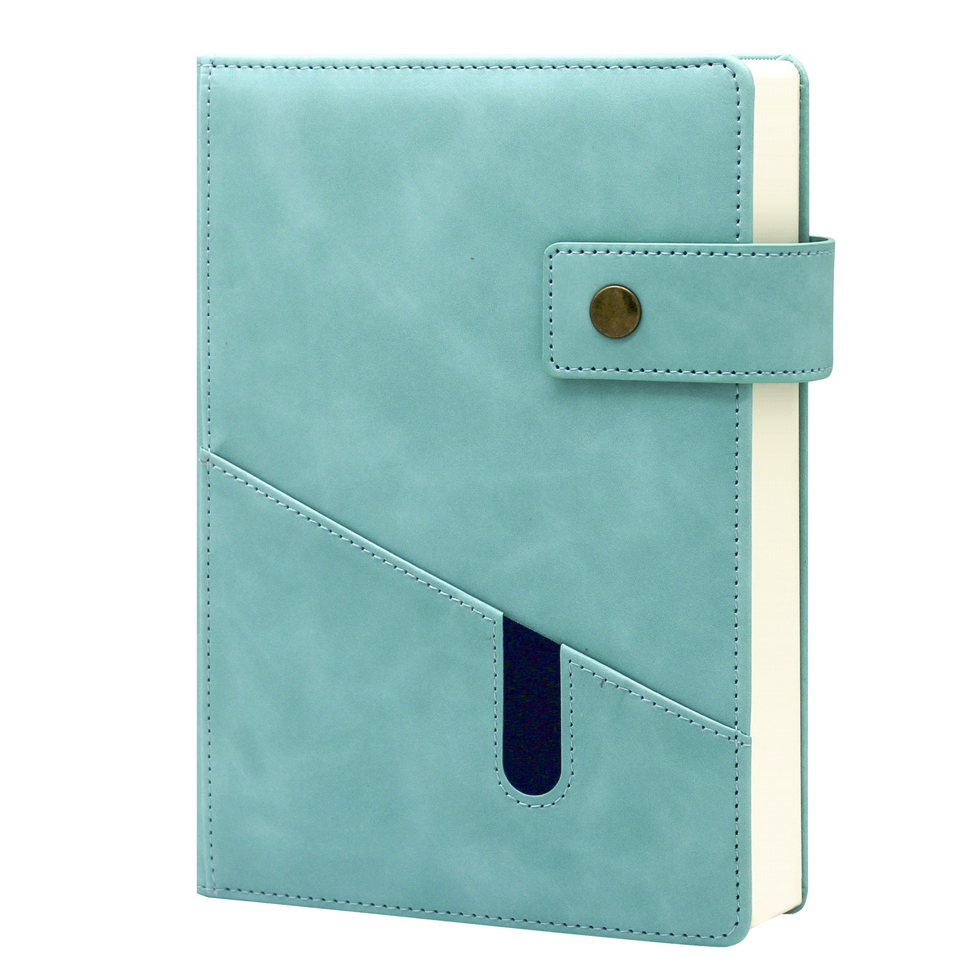 Leather Notebook Journal with Front Pocket -360 pages