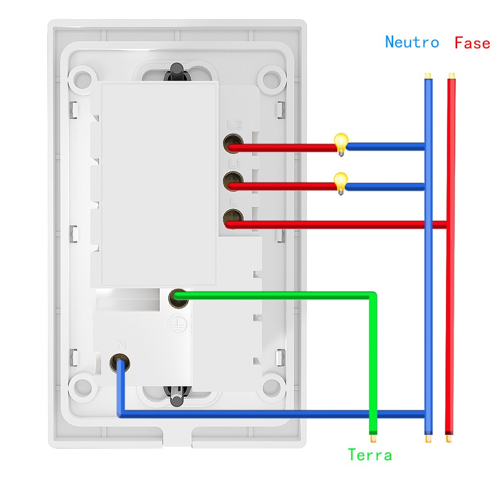 Melery Italy Light Switch Wall Socket Wifi Smart Tuya Glass Panel Italian Plug Intelligent EU Chile Outlet Remote by Alexa Google Home-Melery