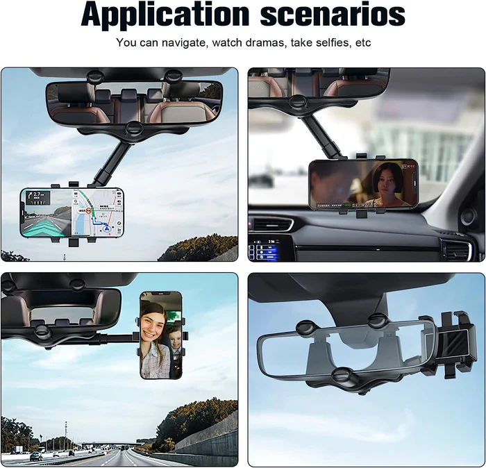 🔥LAST DAY 40% OFF🔥 - Rotatable Retractable Car Phone Holder