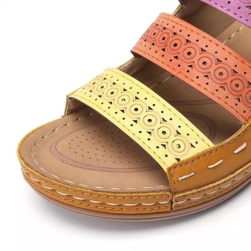 Women's Orthopedic Arch Support Wedge Slippers-ABOXUN