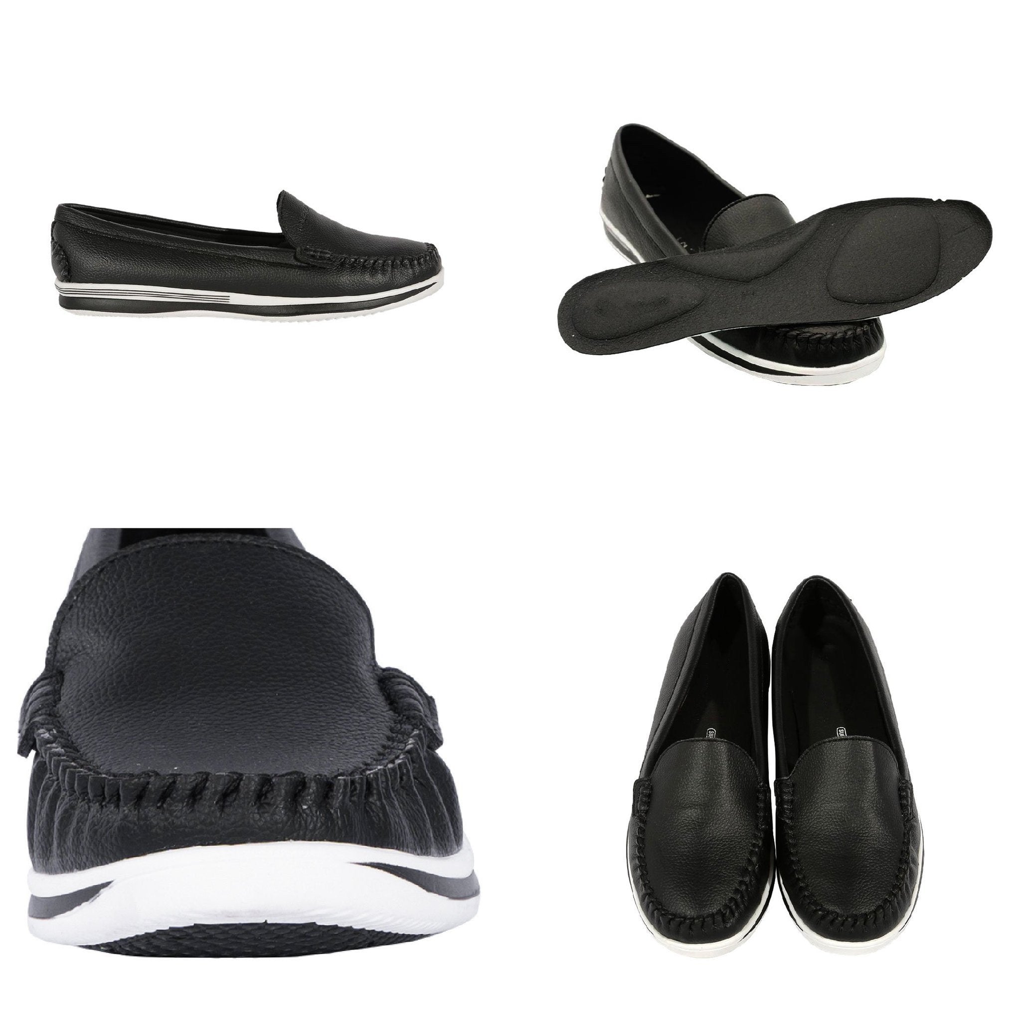 Women's Comfy Orthotic Loafers-ABOXUN