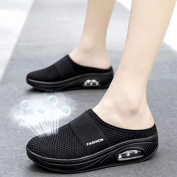 WOMEN AIR CUSHION SLIP-ON ORTHOPEDIC WALKING SHOES-ABOXUN