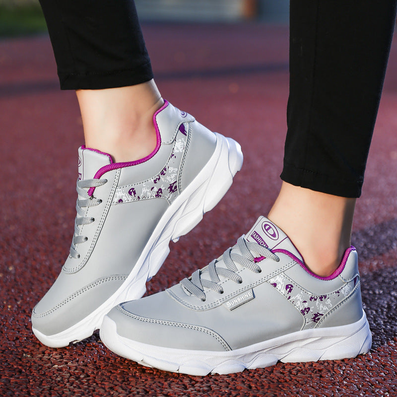 women's casual fashion platform sneakers-ABOXUN