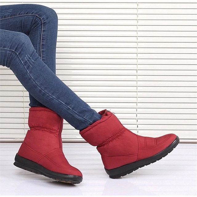 [New Arrivals 2022] PREMIUM Women's Waterproof Warm Snow Boots-ABOXUN