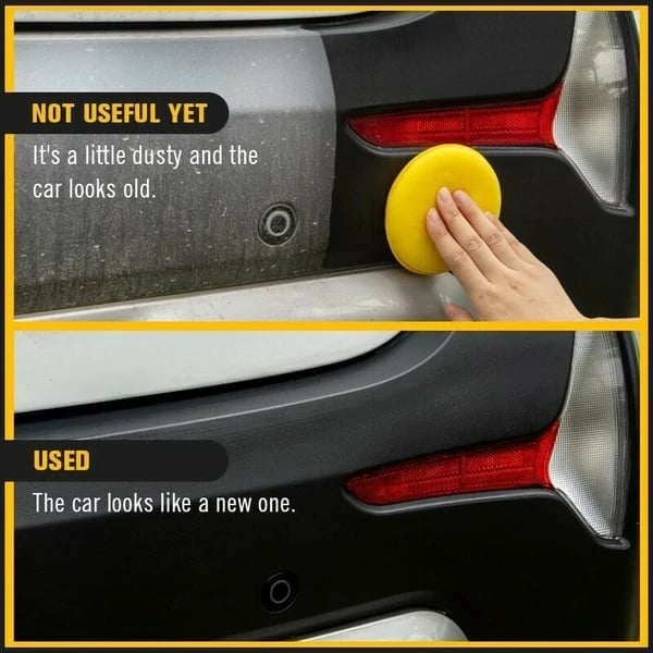 Restore Your Car's Plastic Parts to Like-New Condition with this Nano Refreshing Coating Kit!