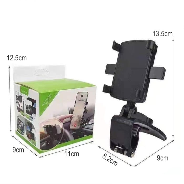 Multifunctional Dashboard Clip-on Car Phone Holder
