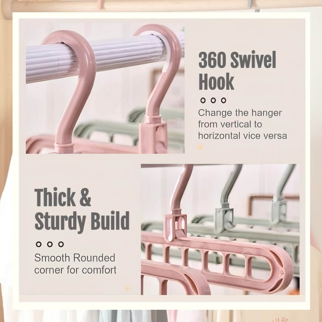 🔥70% OFF TODAY🔥 Space Saving Clothes Hangers-ABOXUN