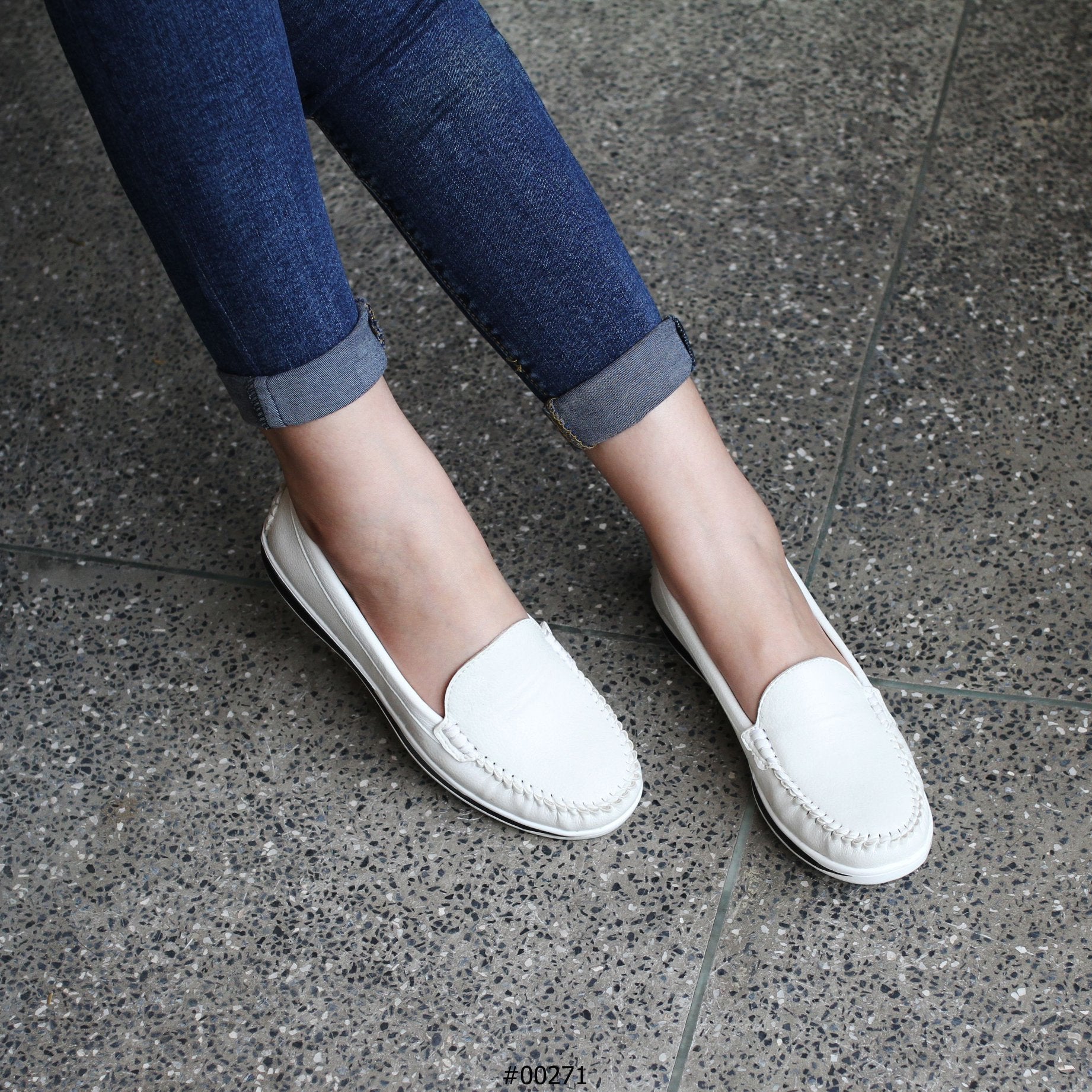 Women's Comfy Orthotic Loafers-ABOXUN