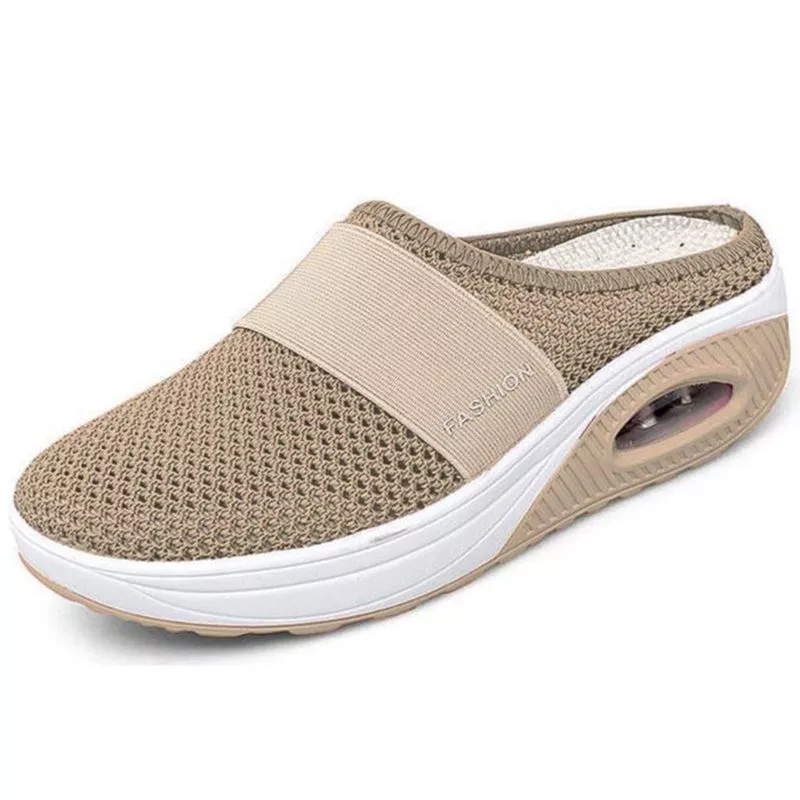 WOMEN AIR CUSHION SLIP-ON ORTHOPEDIC WALKING SHOES-ABOXUN