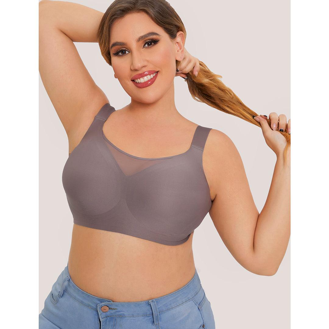 Amber/Thea Scarlet Comfy Bra-ABOXUN
