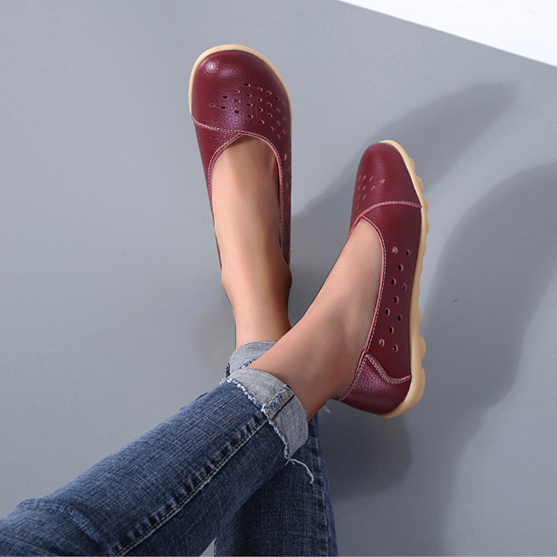 Ladies Flat Casual Sandals-ABOXUN