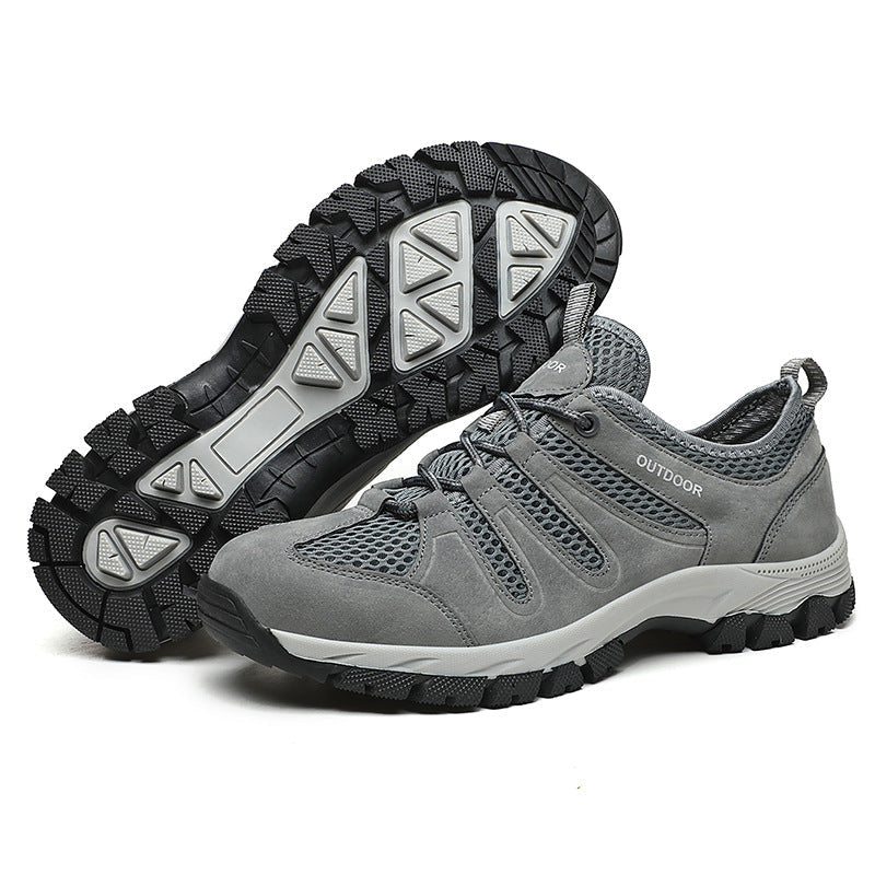 🔥ON THIS WEEK SALE 70% OFF🔥MEN ARCH SUPPORT & BREATHABLE AND LIGHT & NON-SLIP SHOES -Hiking Walking Shoes-ABOXUN