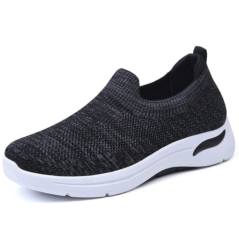 Summer Breathable Mesh Slip-On Flat Sneakers-ABOXUN