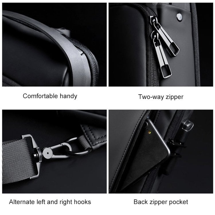 USB charging sport sling  Anti-theft shoulder bag(Buy 2 Free Shipping)