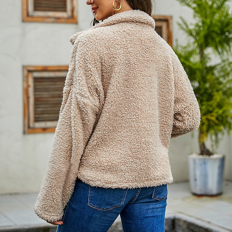 Women's Fashion Loose Fur Coat-ABOXUN