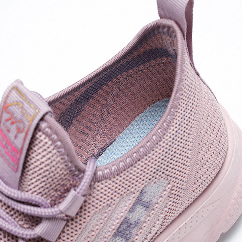 Flyknit Women's Casual Mesh Breathable Sneakers-ABOXUN