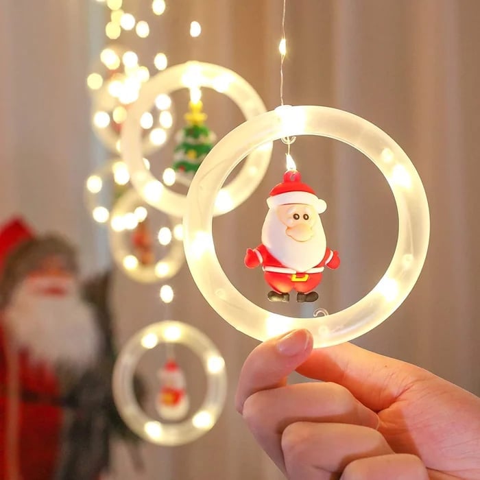🎅Early Christmas Sale-49% OFF - Christmas Decor Ring Lights-ABOXUN