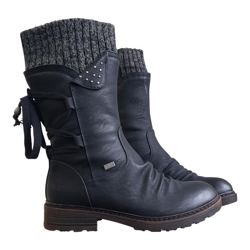 Grishay Women's Fashion Casual Boots-ABOXUN