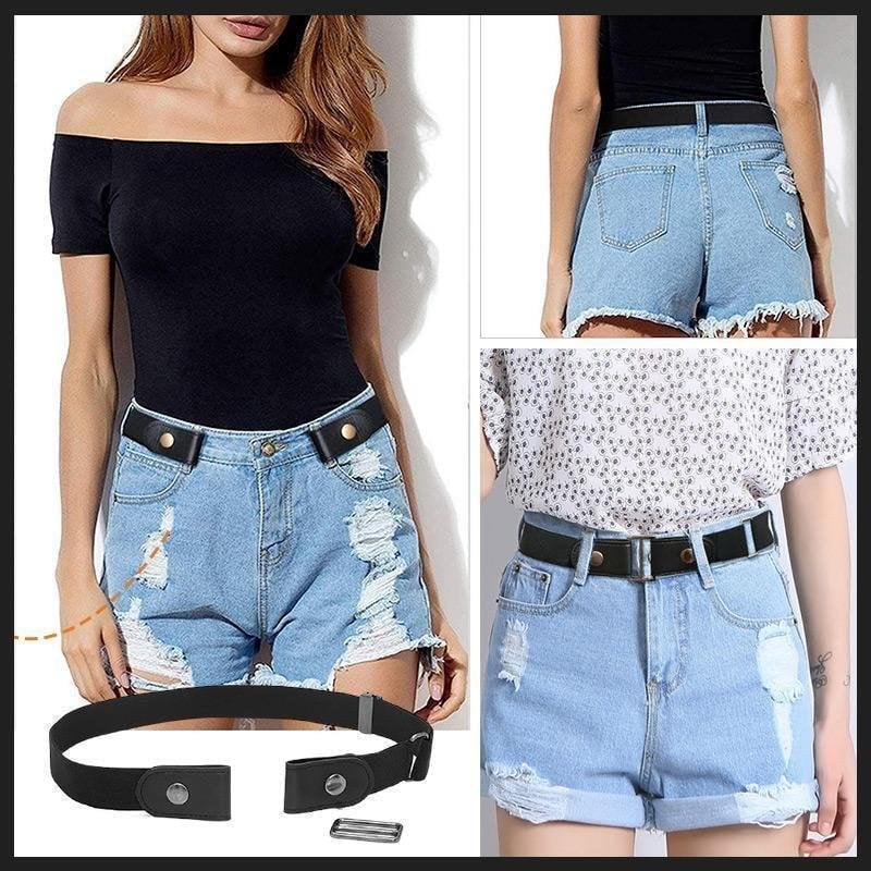 🔥(Last Day  48% OFF)🔥2023 - Buckle-free Invisible Elastic Waist Belts