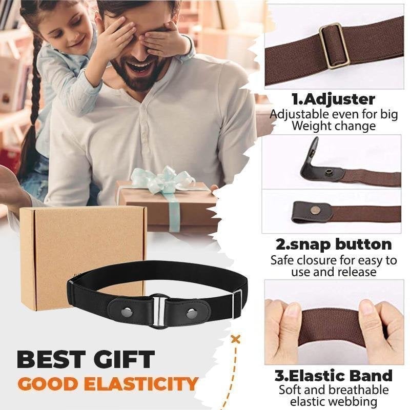 🔥(Last Day  48% OFF)🔥2023 - Buckle-free Invisible Elastic Waist Belts