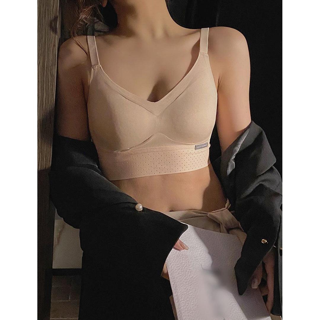 3/4 Cup Breathable Seamless Sexy  Bra-ABOXUN