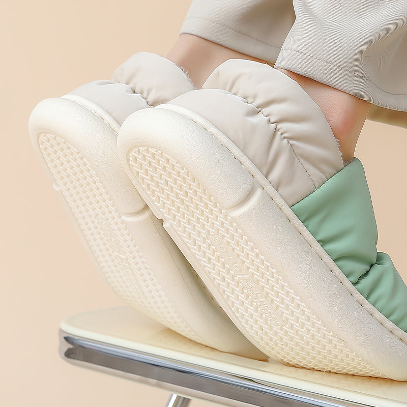 Women's Winter Non-slip Waterproof Vamp Cotton Shoes-ABOXUN