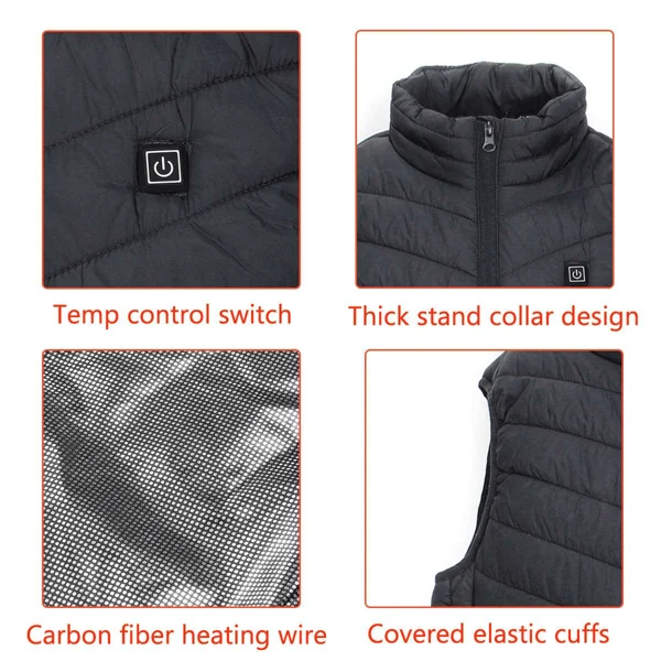 🔥2022 New Unisex Warming Heated Vest 🔥-ABOXUN