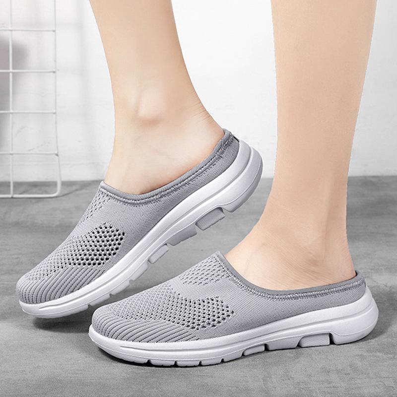 Women'S Flat-Bottom Non-Slip Slippers Baotou Slippers-ABOXUN