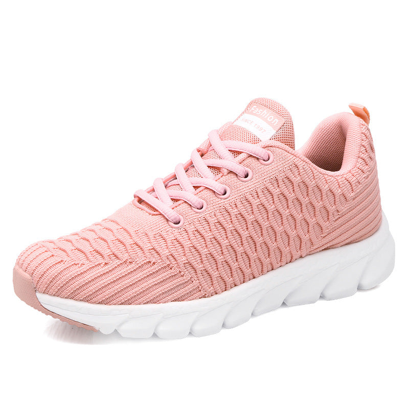 Ladies Flyknit Lightweight Walking Shoes-ABOXUN