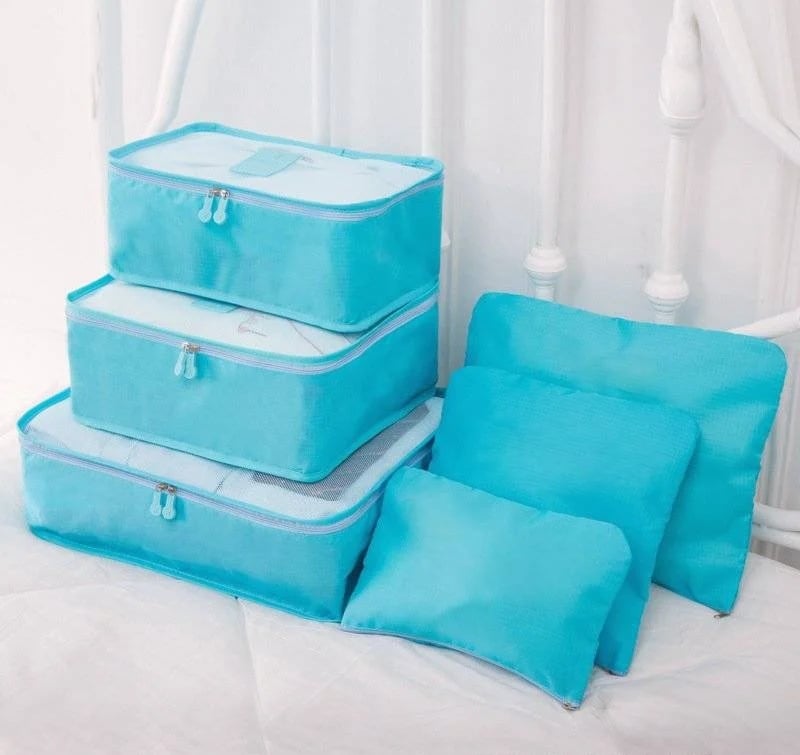 🎁Portable Luggage Packing Cubes - 6 Pieces ✈