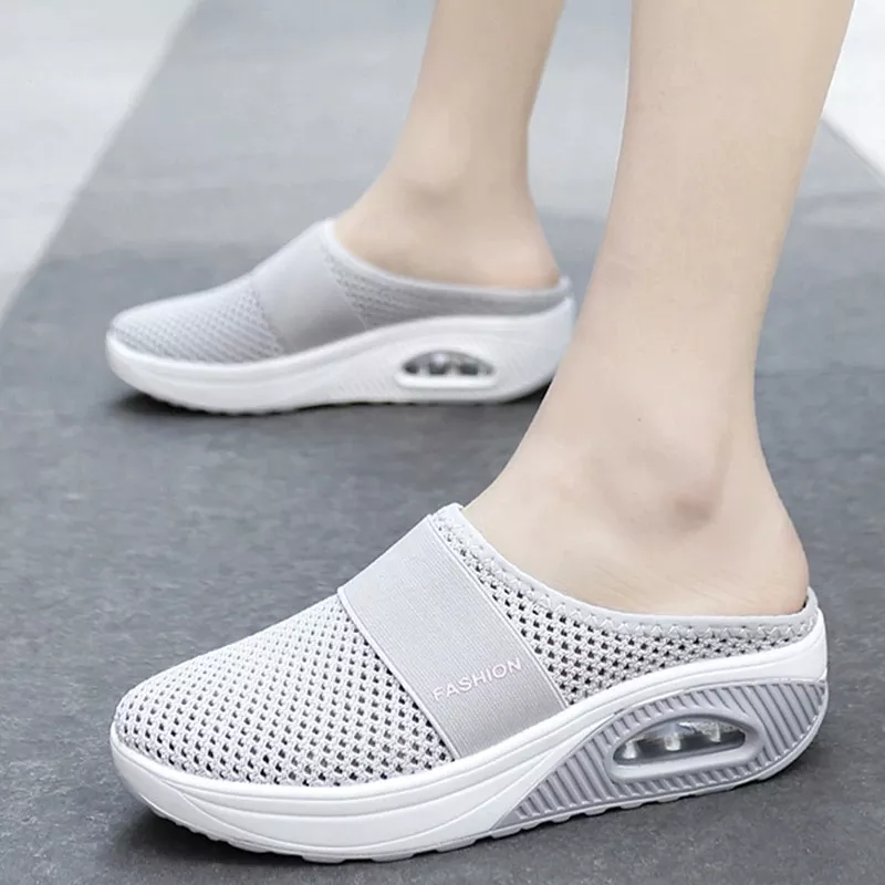WOMEN AIR CUSHION SLIP-ON ORTHOPEDIC WALKING SHOES-ABOXUN