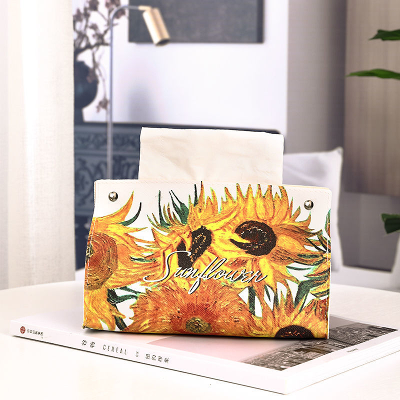 (🎄CHRISTMAS SALE NOW-48% OFF)Oil Painting Tissue Box(BUY 5 FREE SHIPPING TODAY!)-ABOXUN