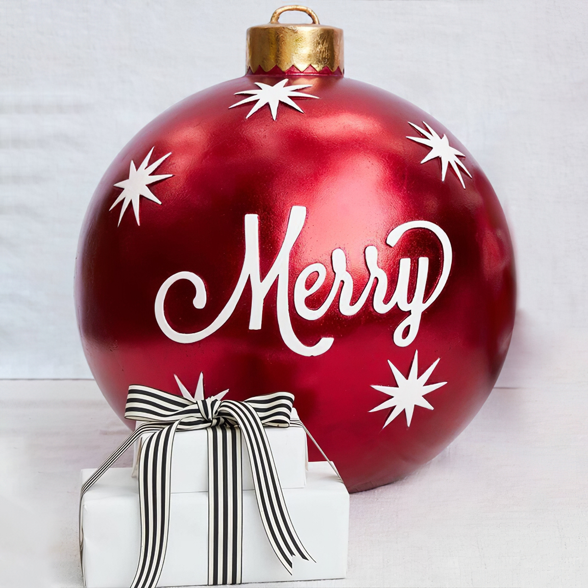 🎄Early Christmas Sale 49%OFF-Outdoor Christmas PVC inflatable Decorated Ball-ABOXUN