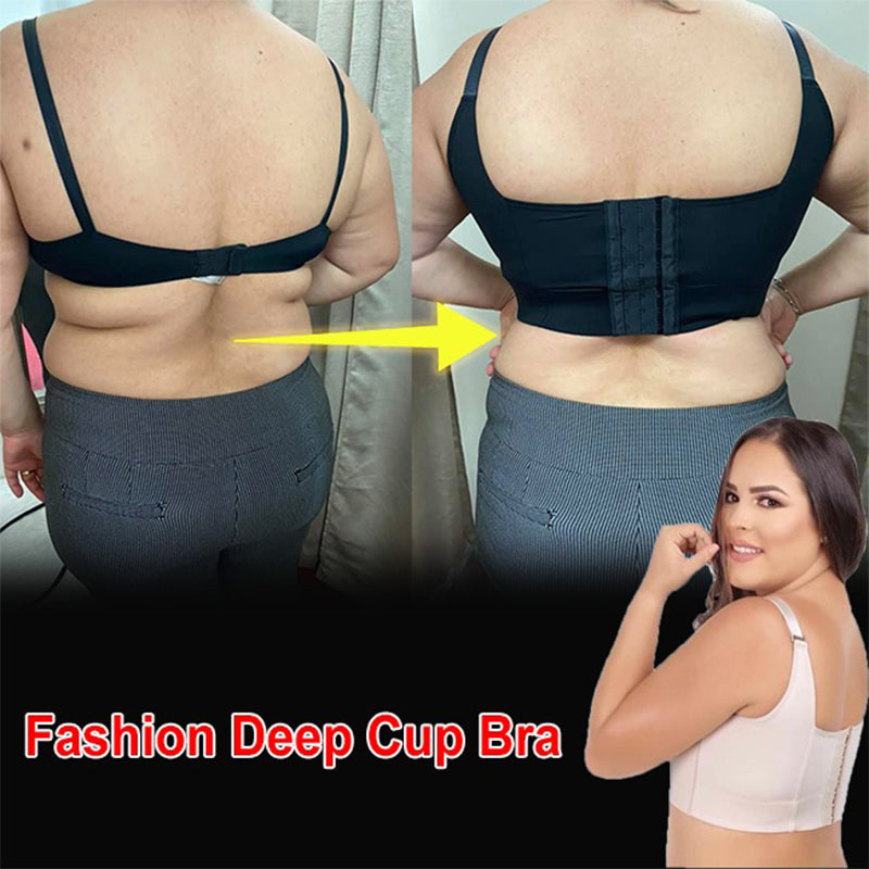 ❤️SUMMER SALE 50% OFF ❤️SEXY DEEP CUP FULL COVERAGE BRA-ABOXUN