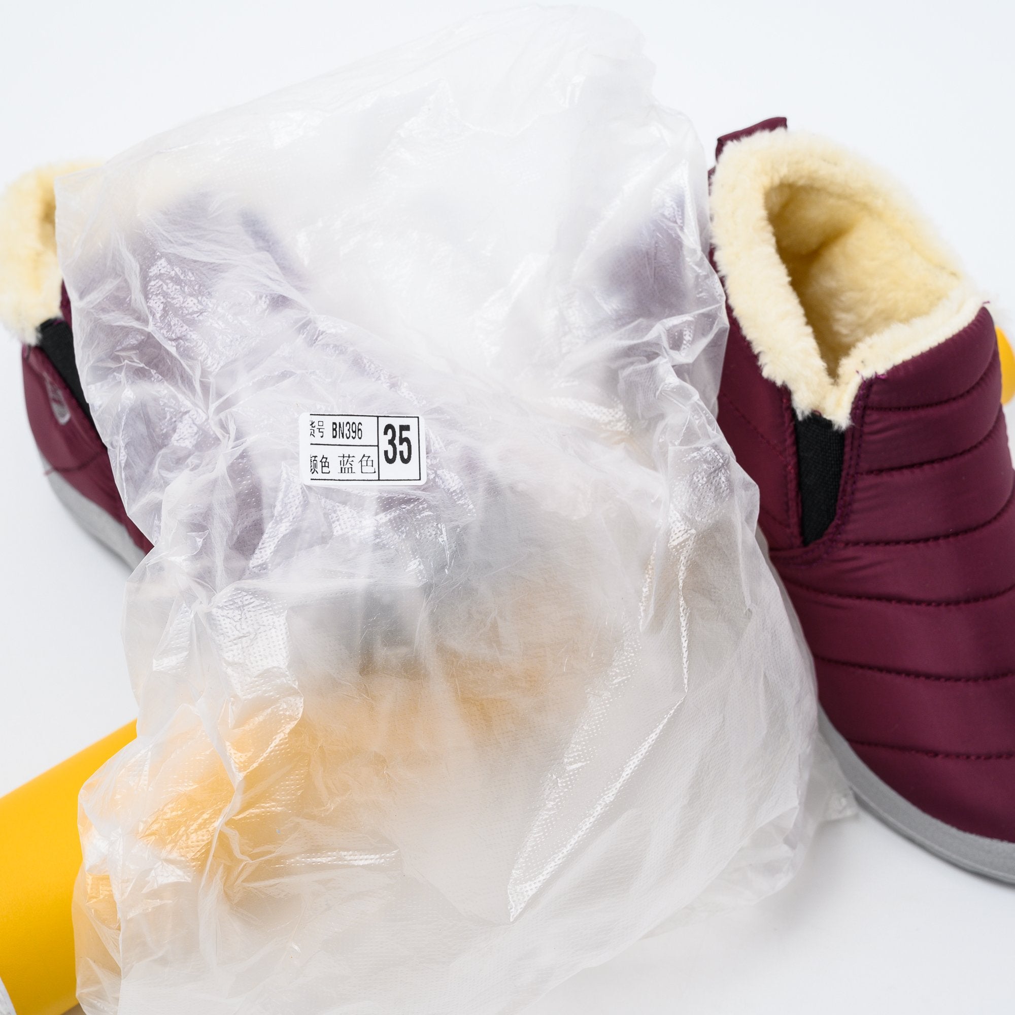 Autumn and winter non-slip warm soft bottom cotton shoes and cotton boots—Unisex-ABOXUN