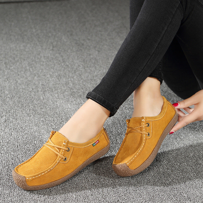 Ladies Fashion Casual Soft Sole Shoes-ABOXUN