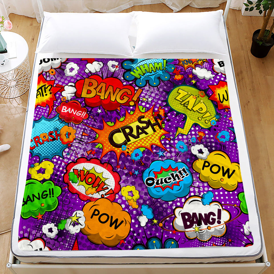 🎁Comics Gift Blanket (49% OFF TODAY)-ABOXUN