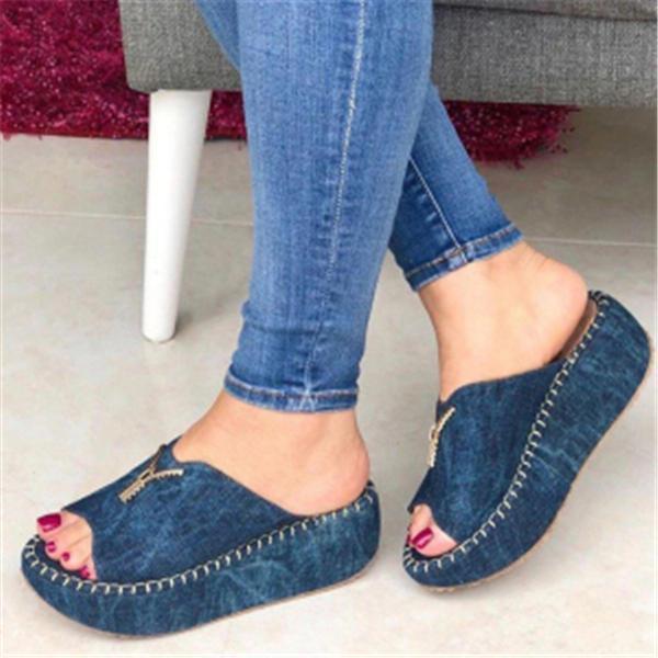 Women's Trendy Comfortable Platform Sandals-ABOXUN