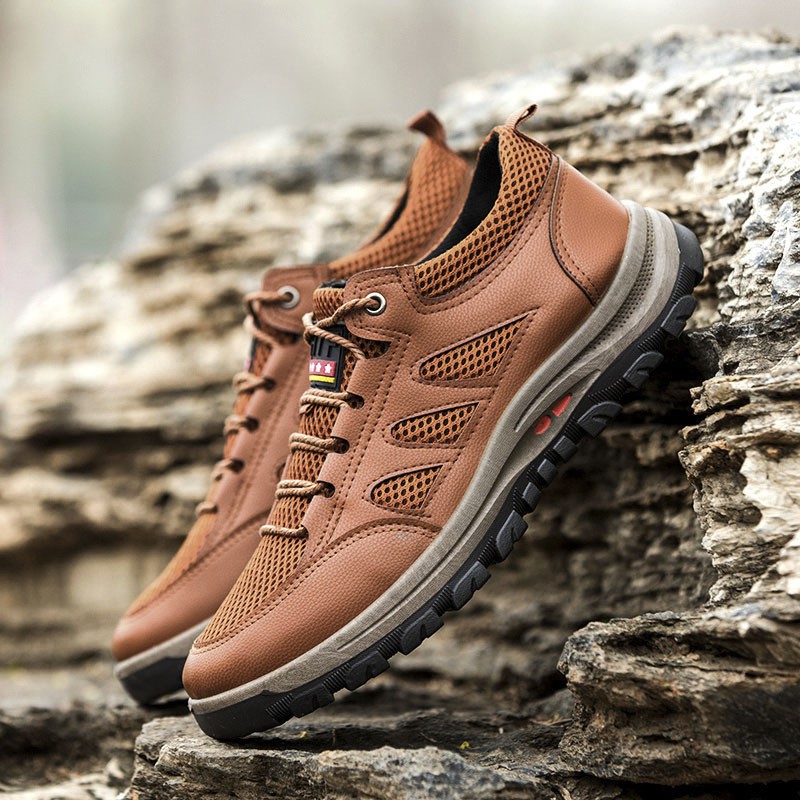 🔥ON THIS WEEK SALE 70% OFF🔥Men's outdoor breathable walking shoes（Buy 2 For Free Shipping）-ABOXUN