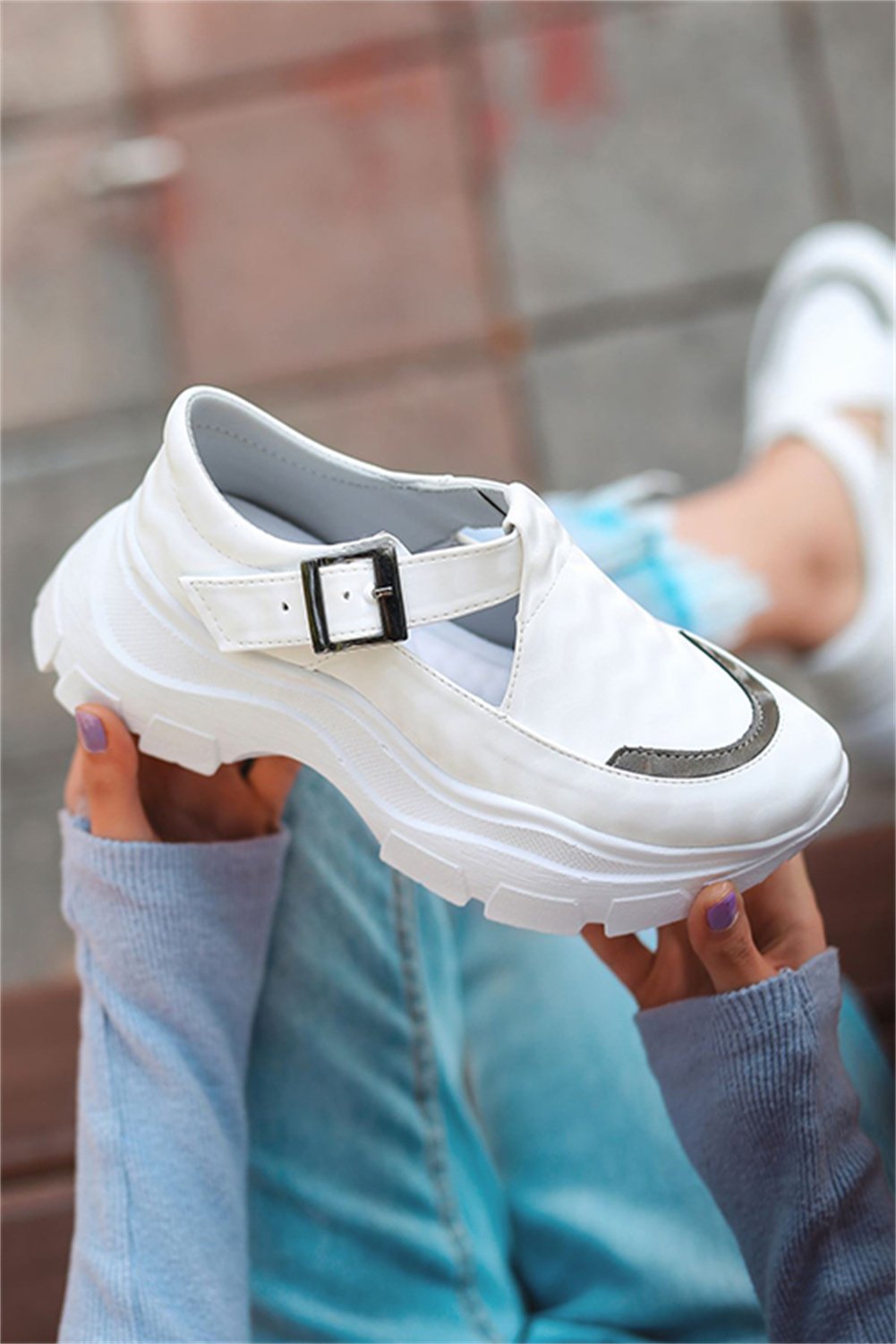 Casual platform shoes for fashionable ladies-ABOXUN