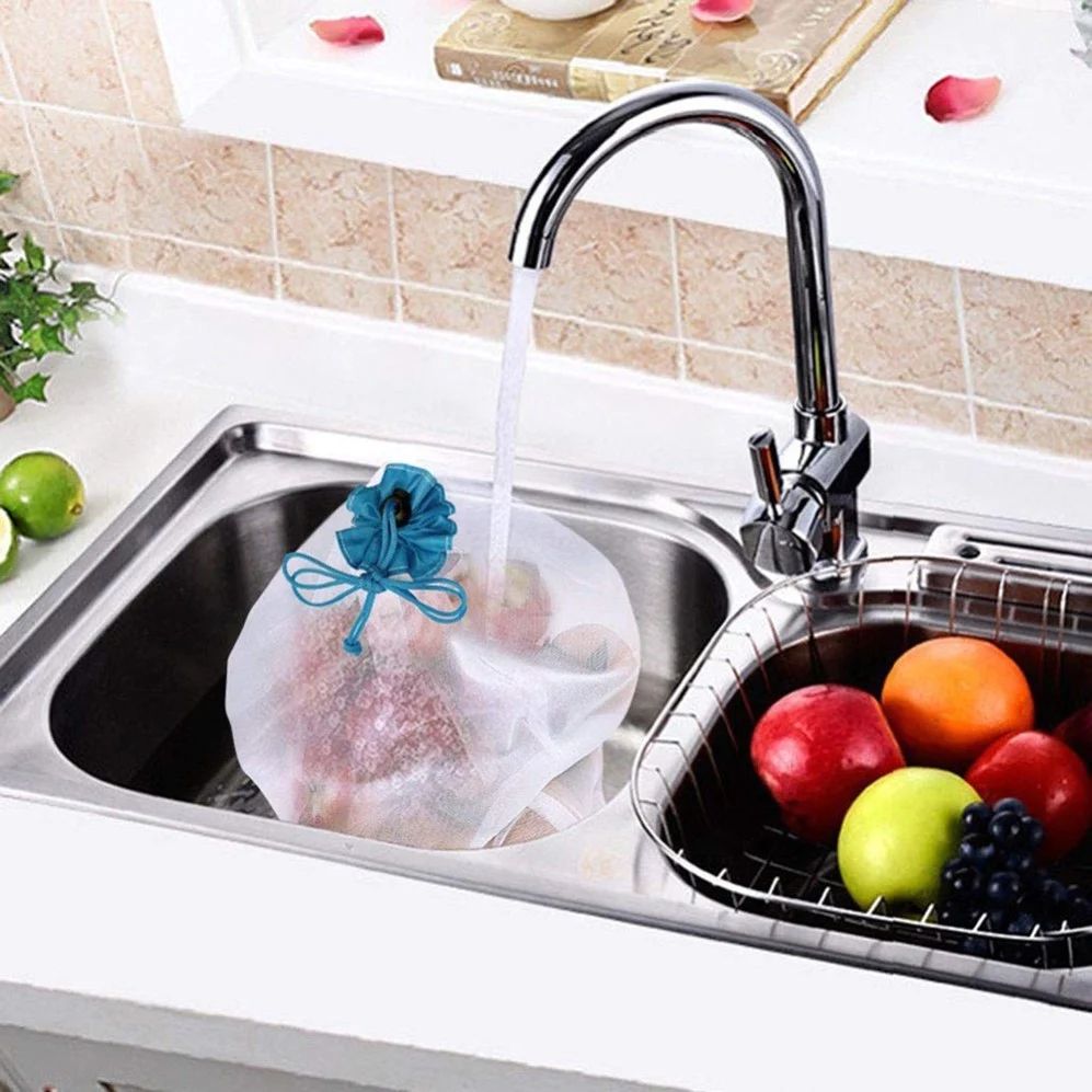 Reusable Produce Bags (12 PIECES SET)-ABOXUN