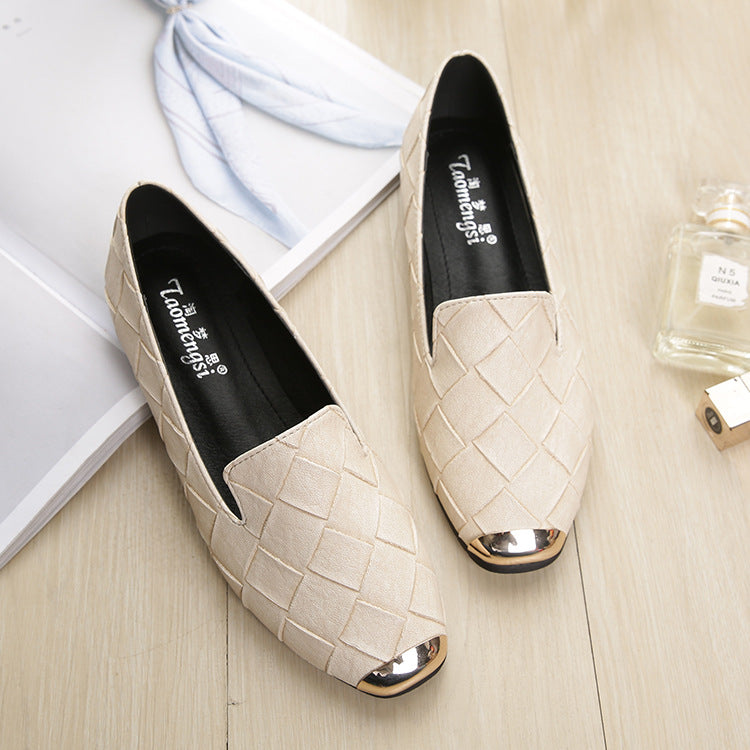 Women's Pointed-Toe Ballet Flat-ABOXUN