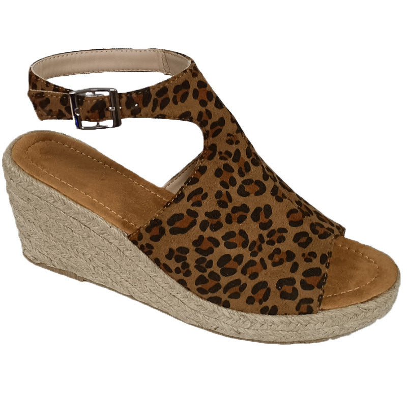 Ladies Summer Fish Mouth Casual Sandals-ABOXUN