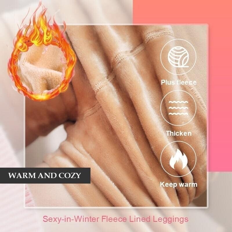 NEW YEAR HOT SALE 48 % OFF-SEXY-IN-WINTER FLEECE LINED LEGGINGS-BUY 2 FREE SHIPPING-ABOXUN