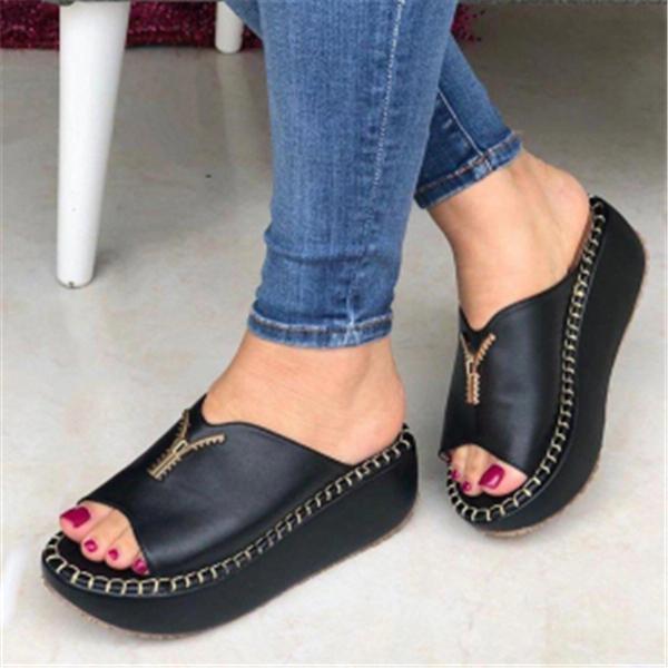 Women's Trendy Comfortable Platform Sandals-ABOXUN