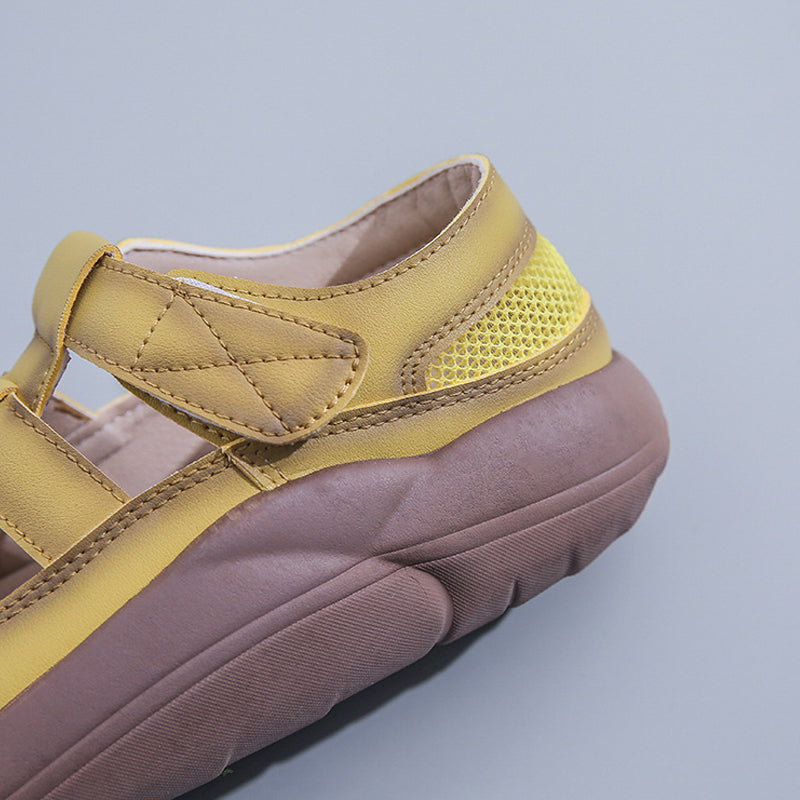 2022 summer new mesh breathable women's sandals-ABOXUN