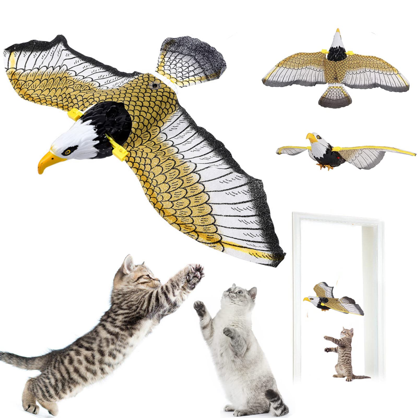 🔥LAST DAY 49% OFF- Simulation Bird Interactive Cat Toy for Indoor Cat
